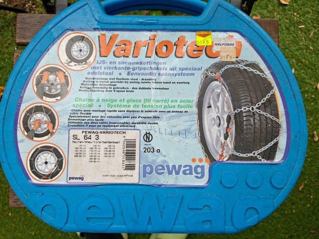sneeuwkettingen Pewag Variotec SL 64 3, Ophalen of Verzenden, Gebruikt