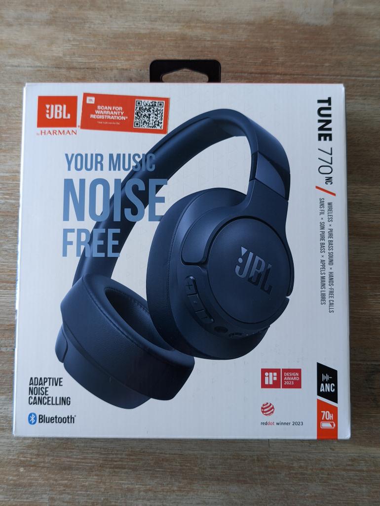 JBL Tune 770NC - Noise Cancelling Koptelefoon - Nieuw!, Overige merken, Nieuw, Ophalen of Verzenden, Over oor (circumaural)