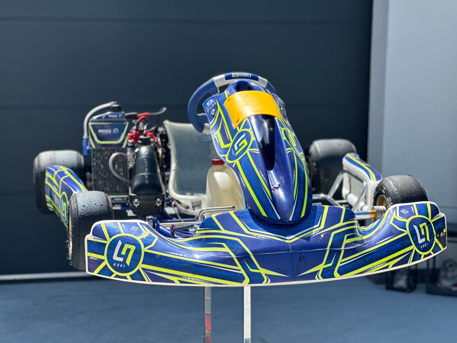 Lando norris kart 2024 met rotax max senior ., Sport en Fitness, Ophalen, Zo goed als nieuw, Kart