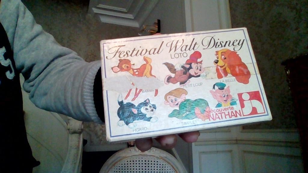 Jeu loto Disney 1979 plus le cadre blanche neige en relief, Antiquités & Art, Enlèvement