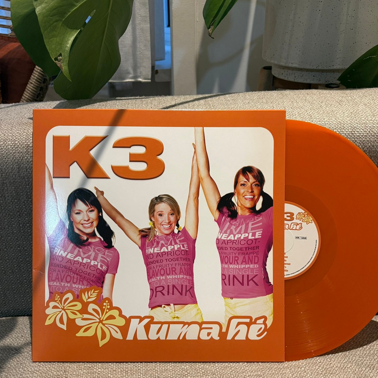 K3 - Kuma Hé (RSD, oranje), LP, LP, Ophalen of Verzenden, Pop, Limited edition