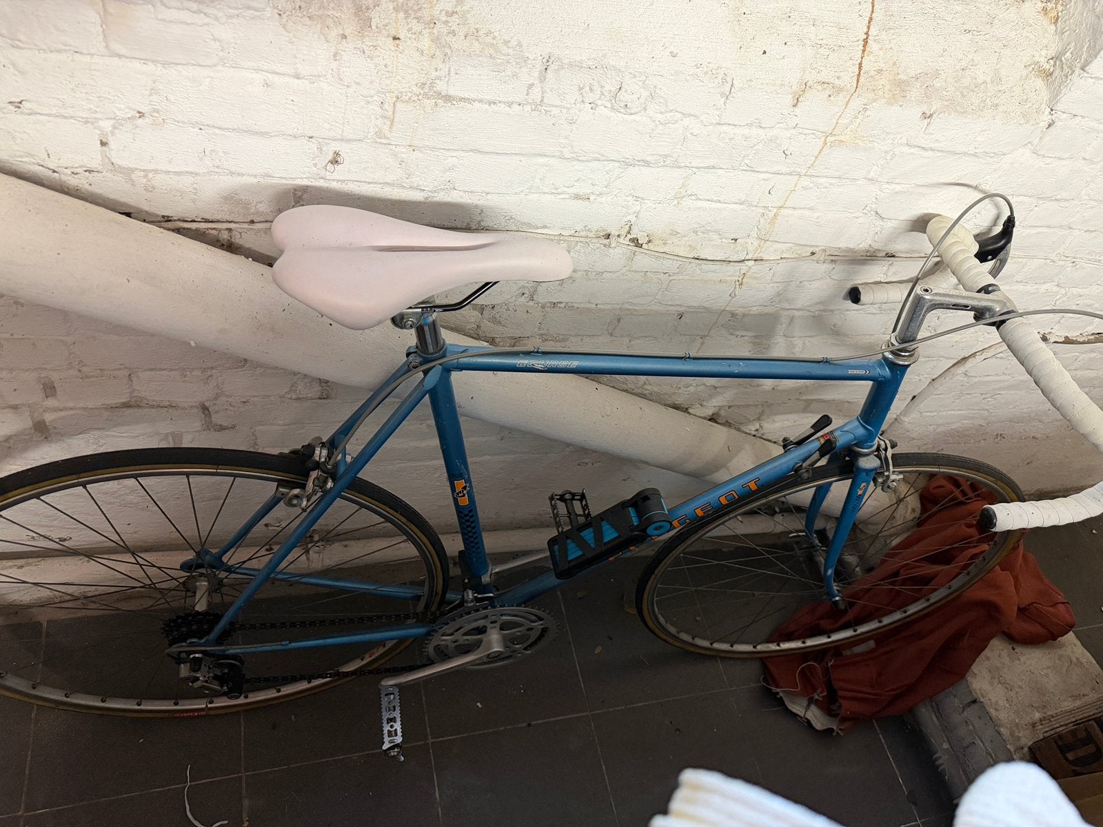 Original peugeot racing bike (~1970) in excellent condition, Ophalen, Gebruikt, 10 tot 15 versnellingen, Velgrem