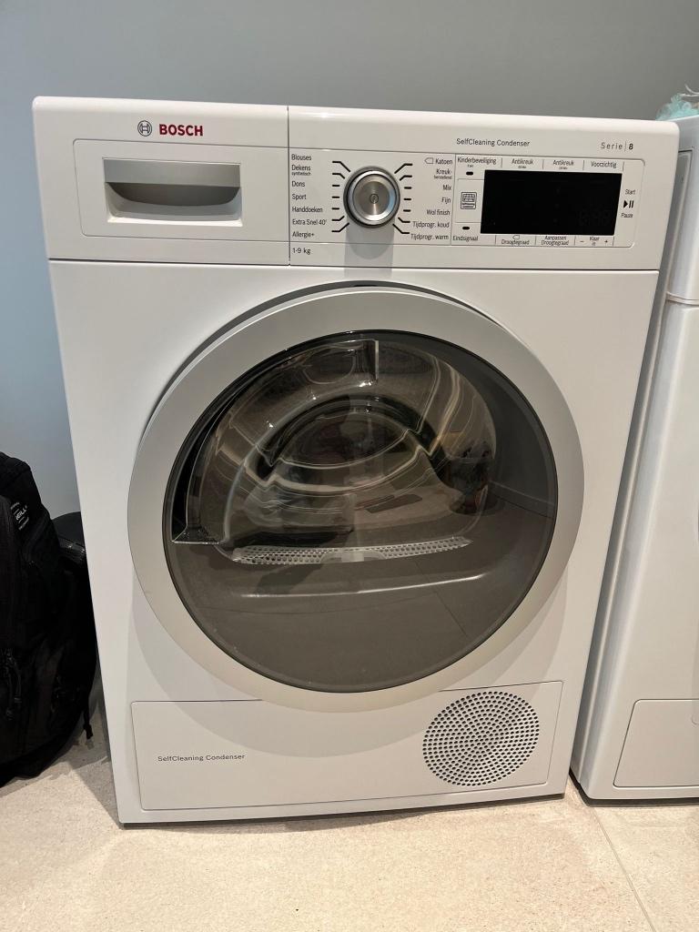 Droogkast met warmtepomp, Elektronische apparatuur, Ophalen, Gebruikt, Minder dan 85 cm, 8 tot 10 kg