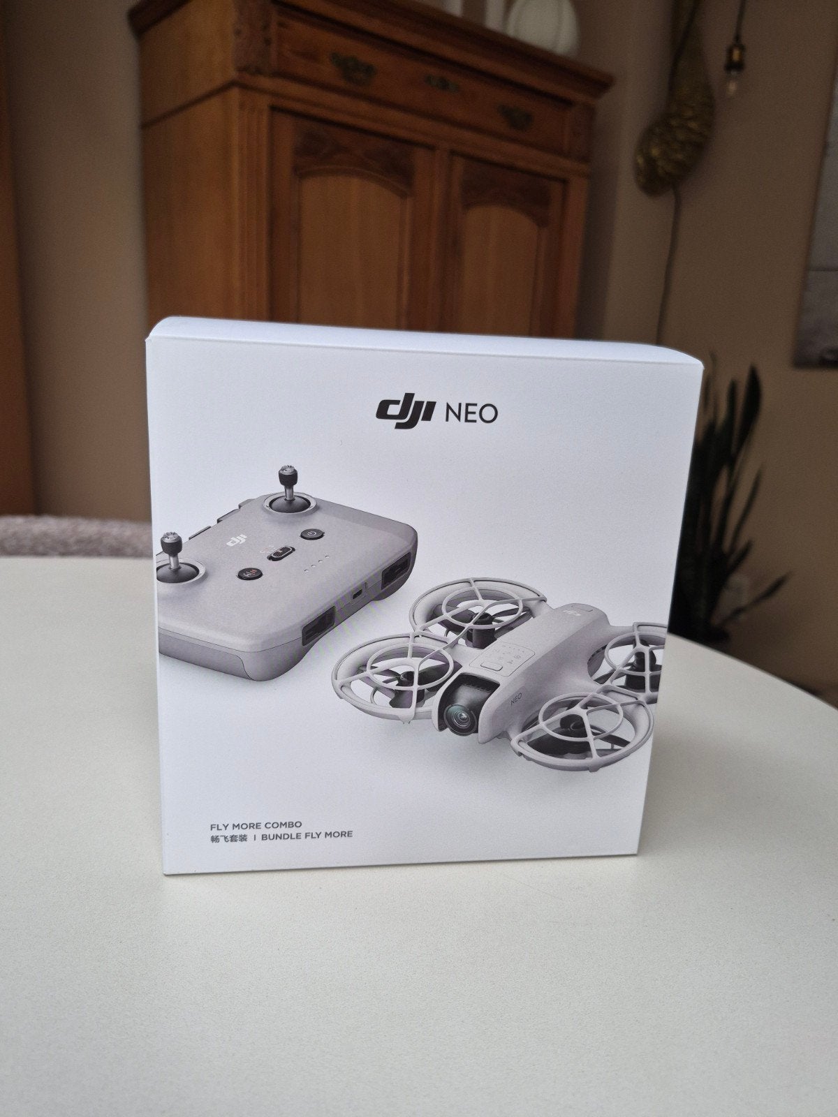 DJI Neo Fly More Combo, Audio, Tv en Foto, Cameradrone, Return to Home, Zo goed als nieuw, DJI
