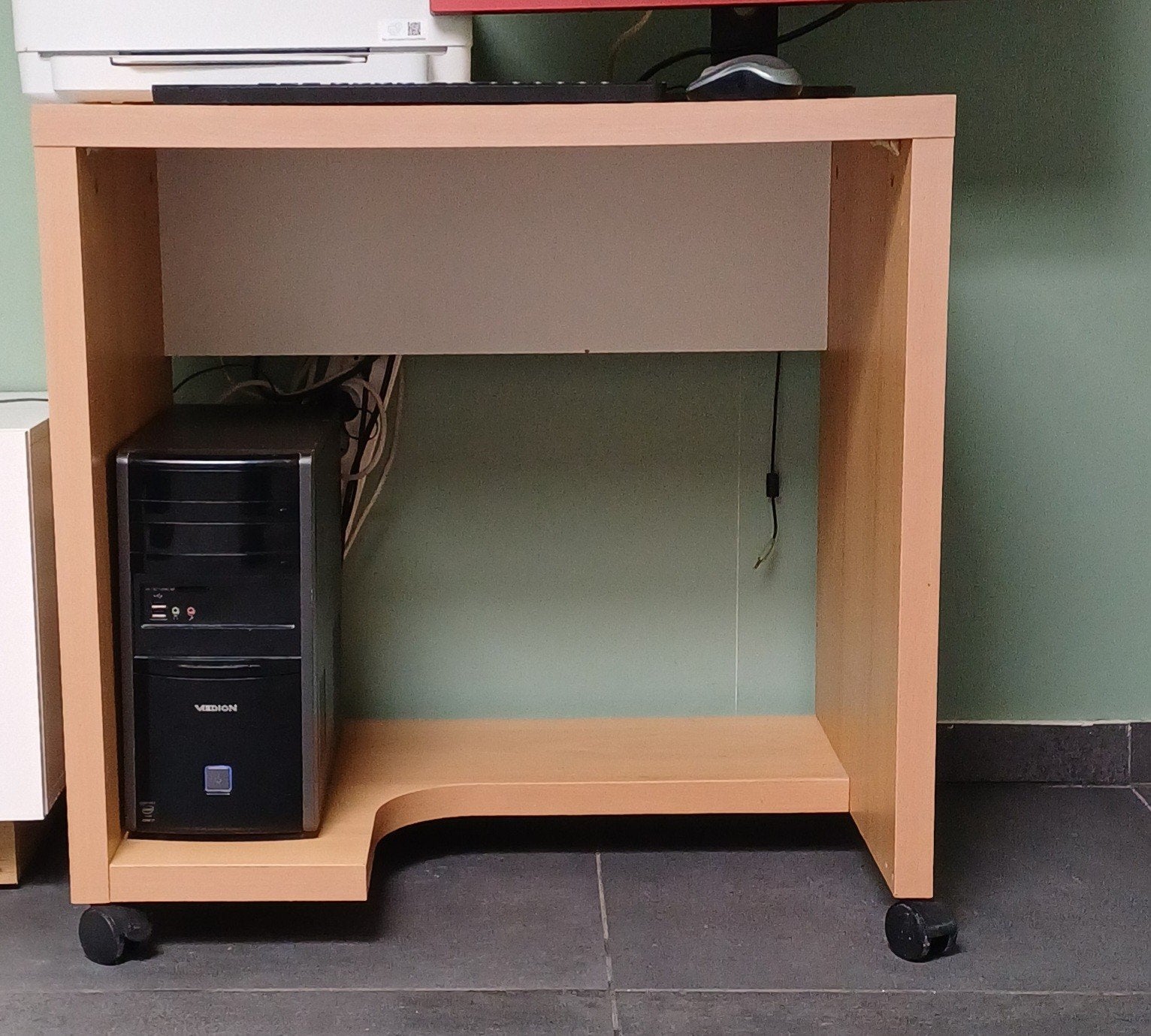 Armoire informatique 77 cm l x h 76 cm x 50 cm de profondeur, Enlèvement