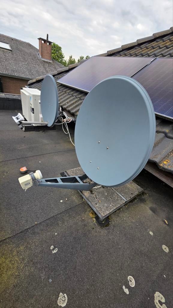 Grand plat de 83 cm avec gobelet Dur-Line LNB, TV, Hi-fi & Vidéo, Antennes paroboliques, Enlèvement