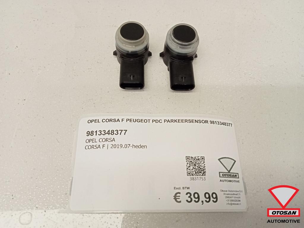 Capteur de stationnement PDC Peugeot Opel Corsa F 9813348377, Opel Automobile GmbH, Opel, Bahnhofsplatz 1
65423  Russelsheim am Main, DE