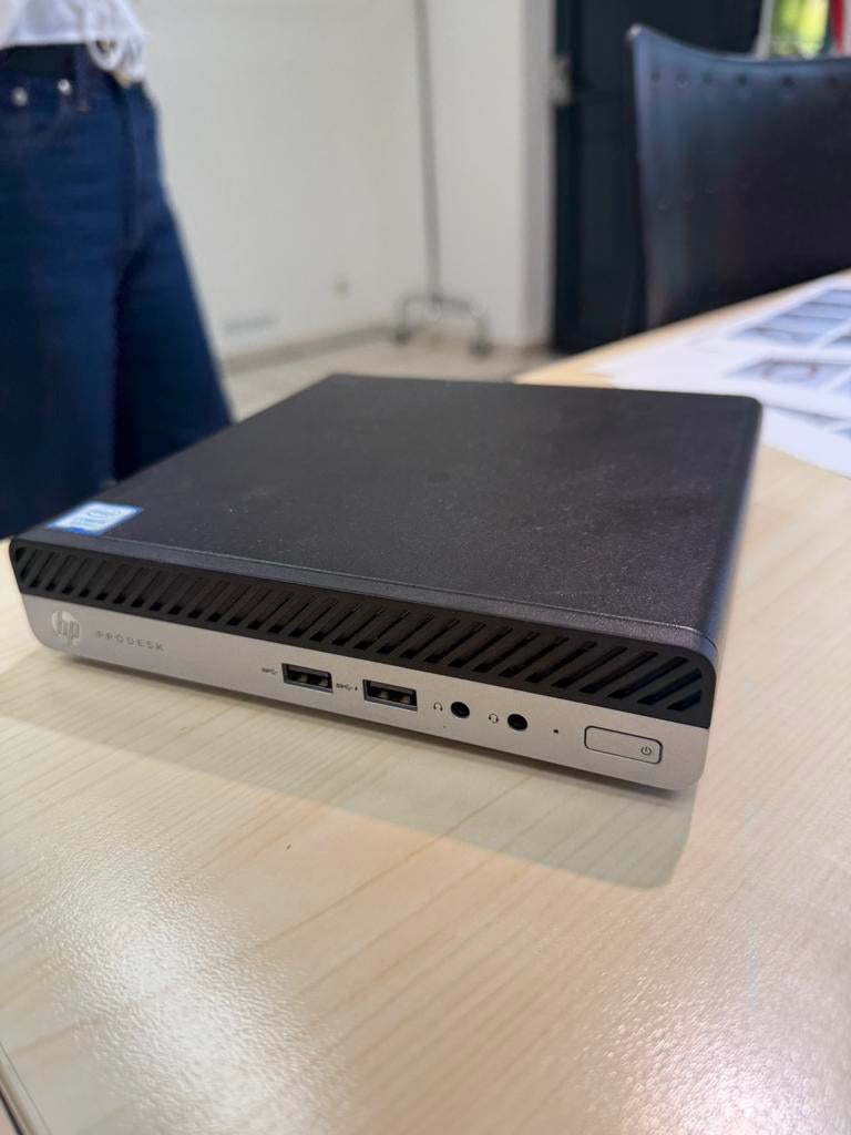 Lot de 5 HP ProDesk 400 G5 Desktop Mini – PC compact, Ophalen, Zo goed als nieuw, SSD