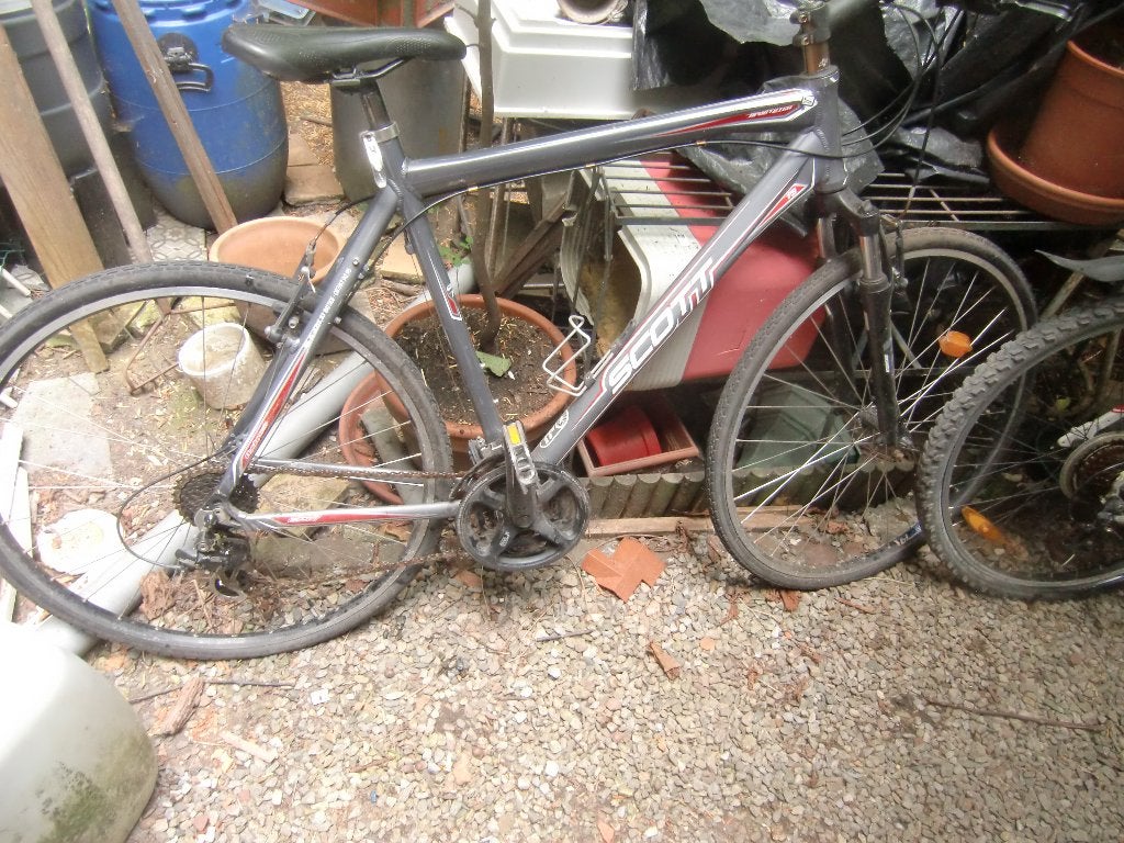 vtt Scott Sportster, Enlèvement, Frein sur jante