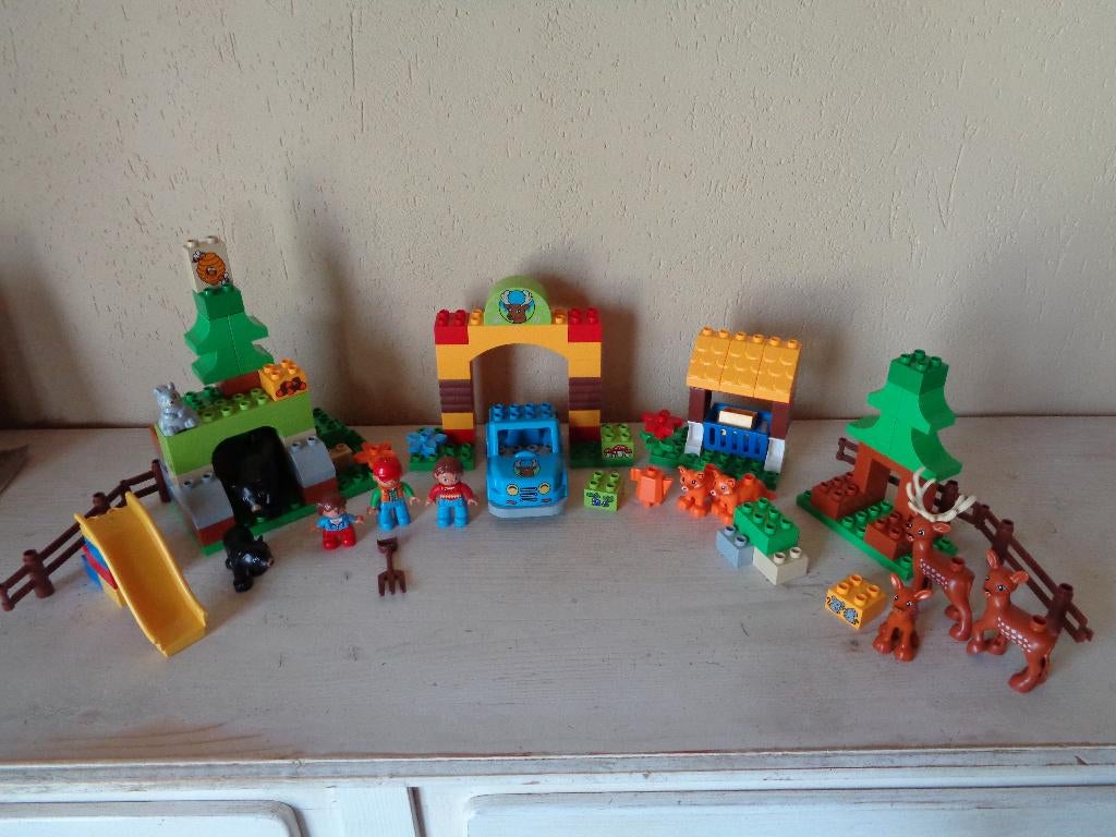 Lego Duplo Het grote bos - 10584, Gebruikt, Ophalen of Verzenden, Duplo, Complete set