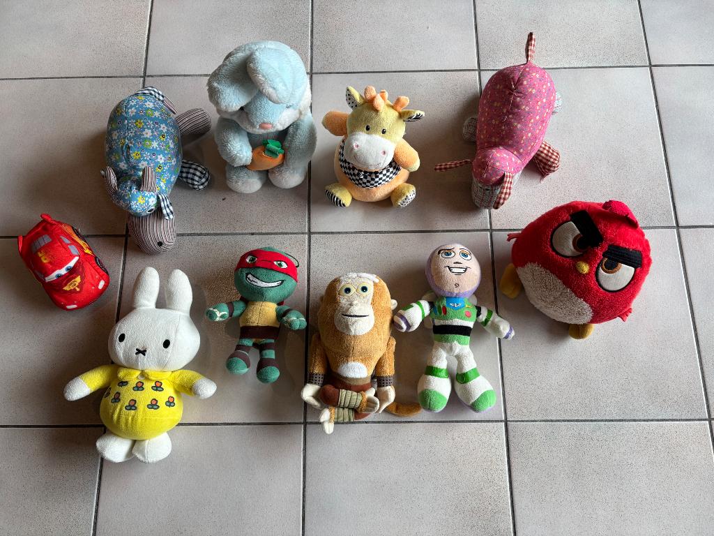 Lot knuffels, Ophalen of Verzenden, Zo goed als nieuw