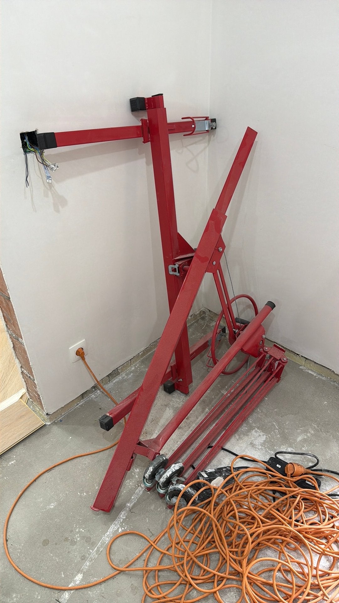 Platenlift / Gipsplatenlift – Inklapbaar – Zeer nette staat, Ophalen, Zo goed als nieuw