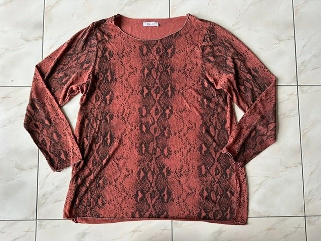 Blouse Paprika taille XXL (nr7594), Enlèvement ou Envoi, Comme neuf, Brun, Chemisier ou Tunique