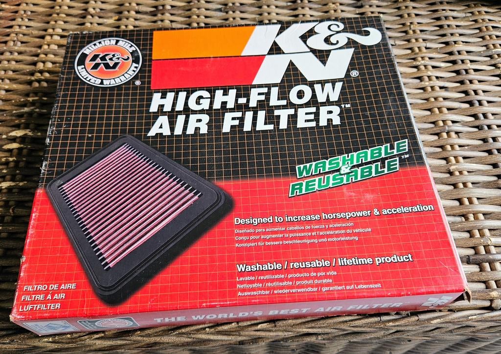 K&N luchtfilter 33-2935 voor oa. Opel, Fiat, Alfa Romeo, Ophalen, Gebruikt, Alfa Romeo