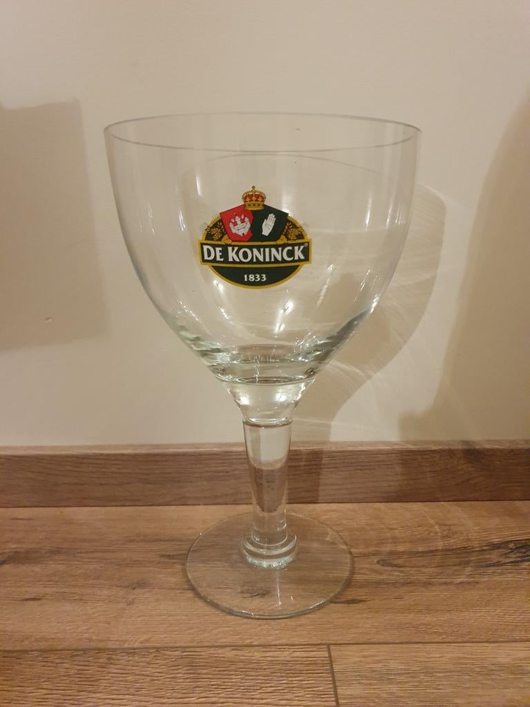 3 Liter Glas - De Koninck -, Ophalen of Verzenden, Gebruikt, Glas of Glazen, De Koninck