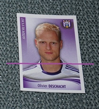 Panini Football 2010 RSC Anderlecht Olivier Deschacht, Verzamelen, Verzenden, Nieuw, Poster, Plaatje of Sticker
