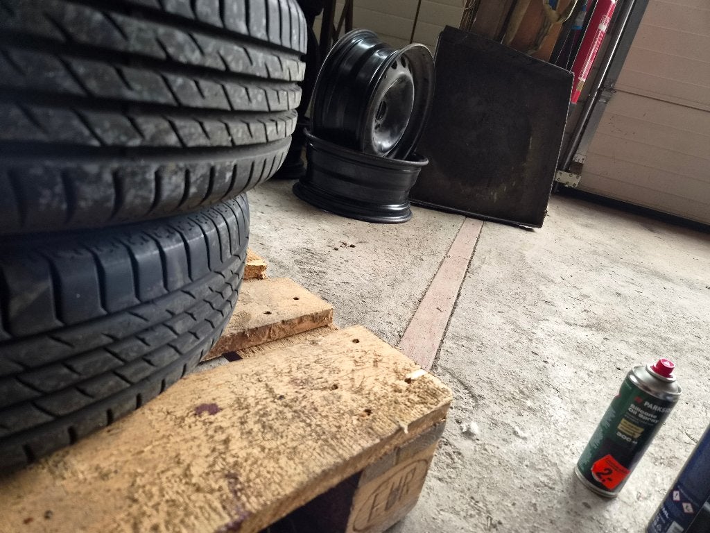 Wielen toyota aygo, Ophalen, 14 inch, Gebruikt, 155 mm