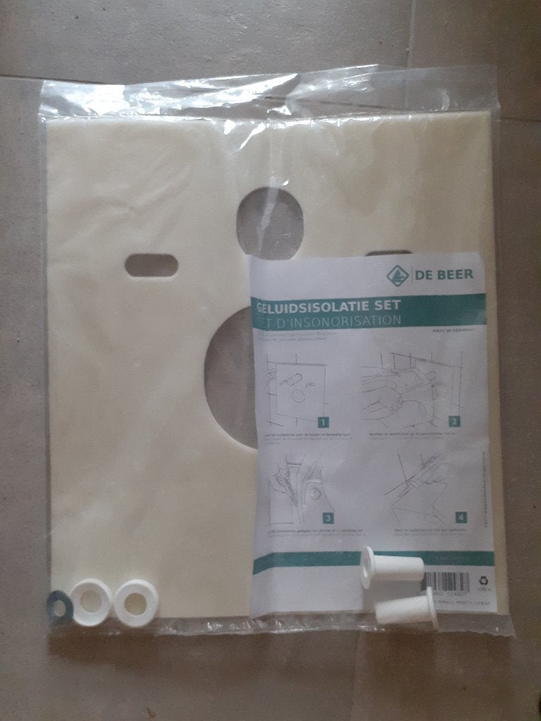 Toilet geluidsisolatieset, Ophalen of Verzenden, Nieuw, Toilet
