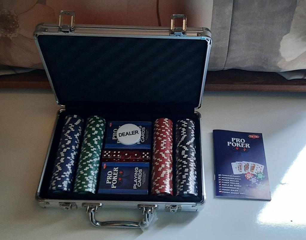NIEUWE Pro Poker pokerset, Hobby en Vrije tijd, Gezelschapsspellen | Overige, Ophalen of Verzenden, Nieuw