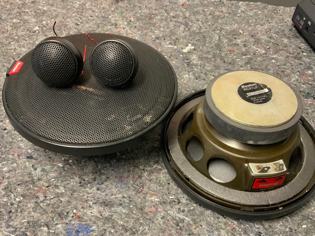 Boston RC speakers, Auto diversen, Autospeakers, Ophalen of Verzenden, Gebruikt