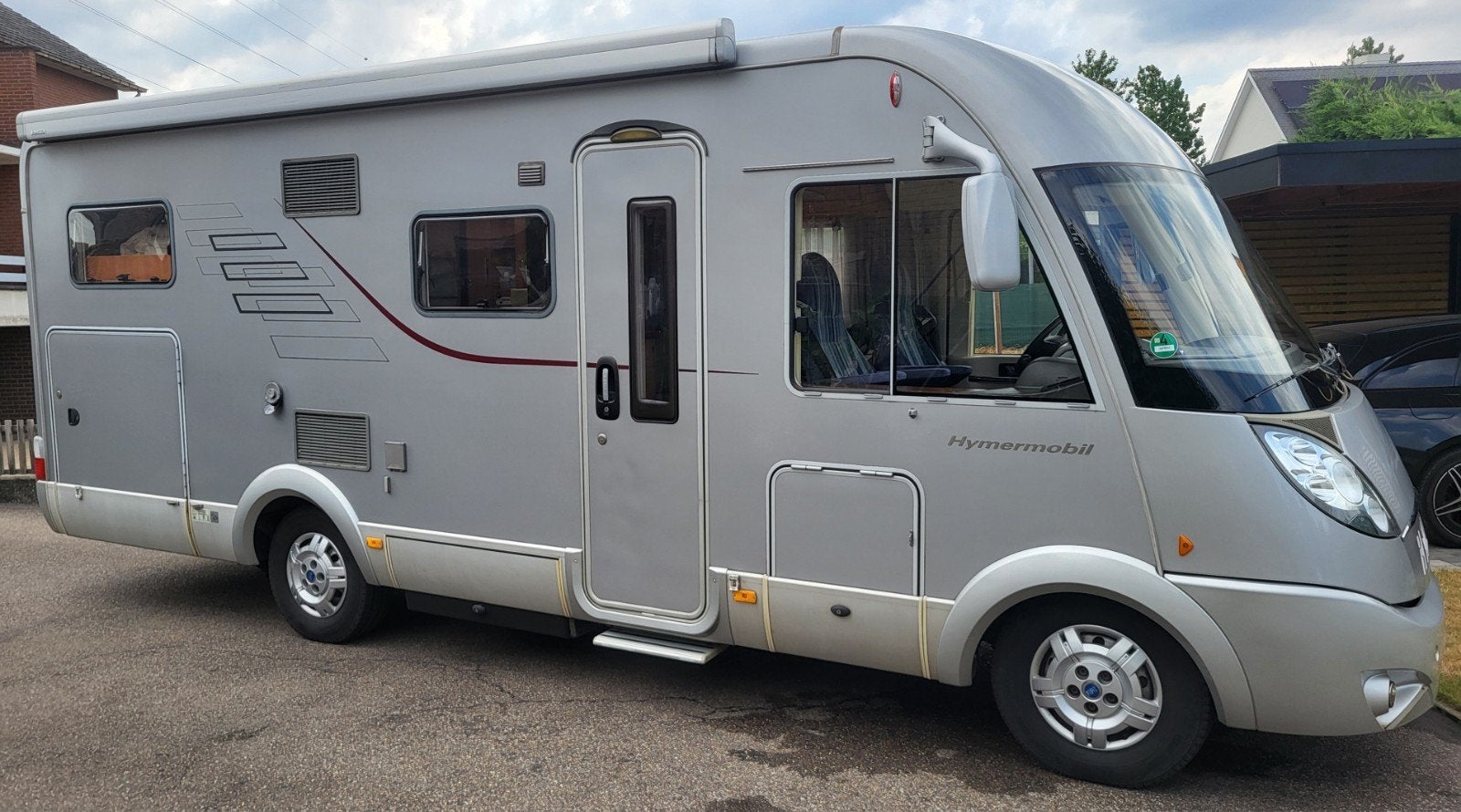 Mobilhome Hymer B614SL, Caravanes & Camping, Camping-cars, Jusqu'à 4, Toilette à cassette, Fiat, Boîte manuelle