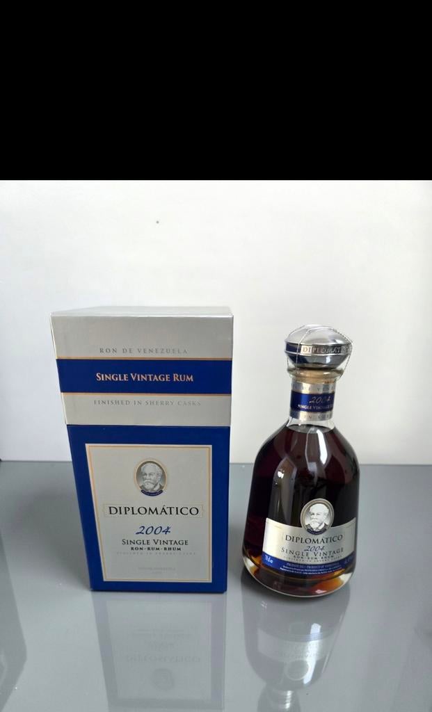 Rhum Diplomatico vitrage 2004, Ophalen of Verzenden