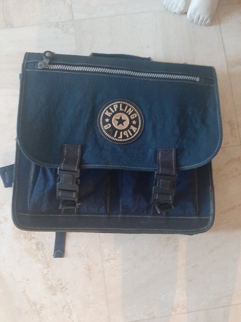 boekentas kipling, Bijoux, Sacs & Beauté, Sacs | Cartables, Enlèvement, Comme neuf, Bleu