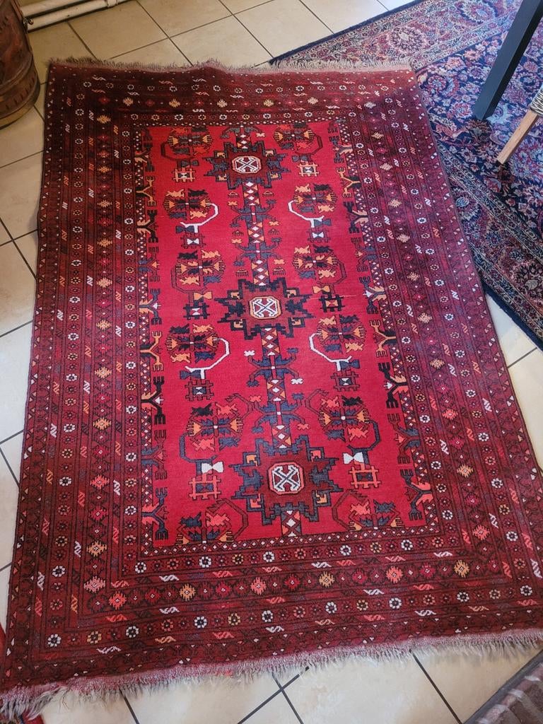 Afghaanse tapijt, Ophalen