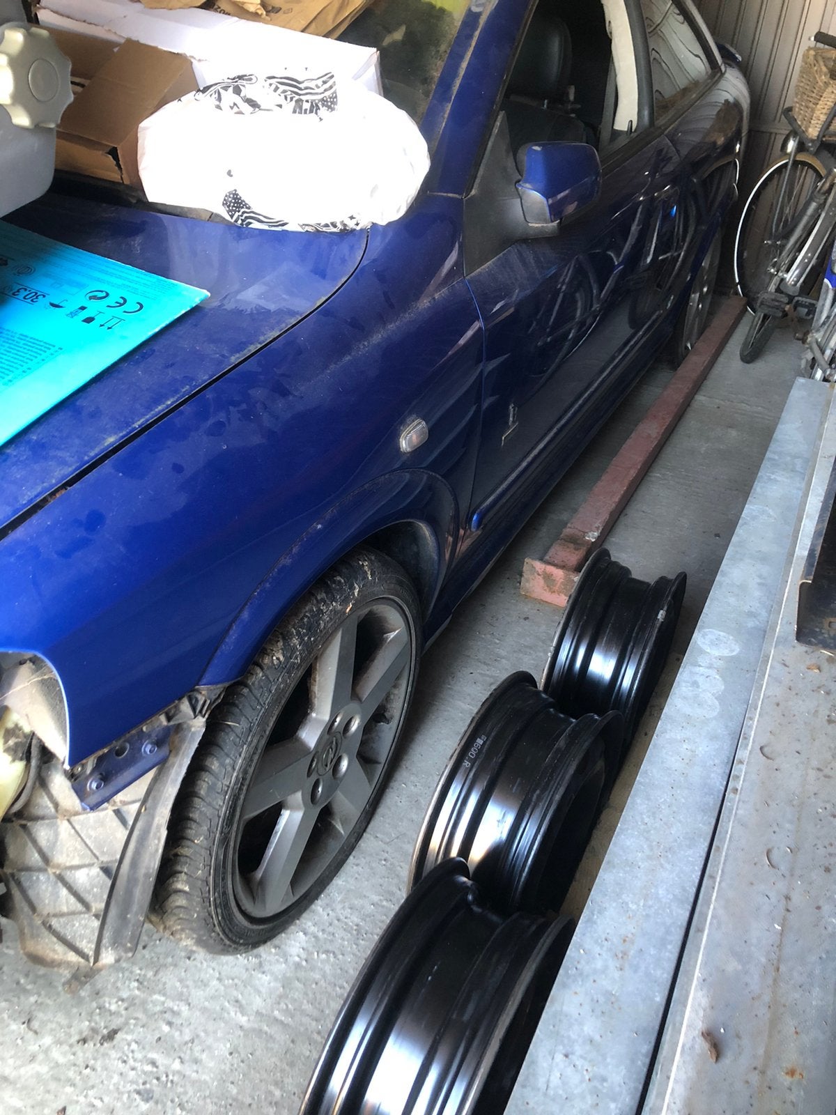Opc, Auto's, Voorwielaandrijving, Elektrische ramen, 4 cilinders, Blauw