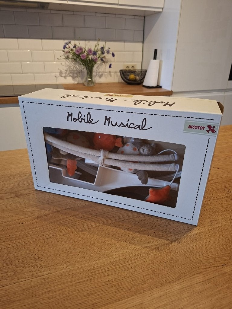 Muziekmobiel babybed / park, Ophalen, Zo goed als nieuw, Overige vormen