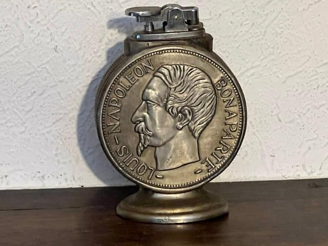 Aansteker Napoleon Bonaparte munt, zamak, Verzamelen, Ophalen, Aansteker