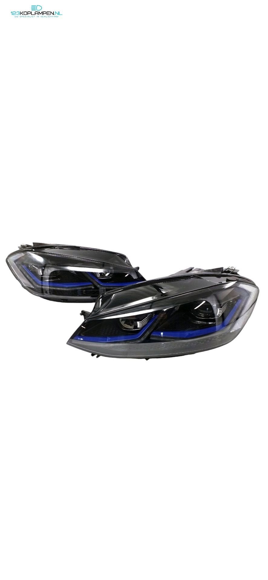 Volkswagen Golf 7 Facelift GTE Shadow Full LED Koplampen Set, Auto-onderdelen, Gebruikt, -, -, Verzenden