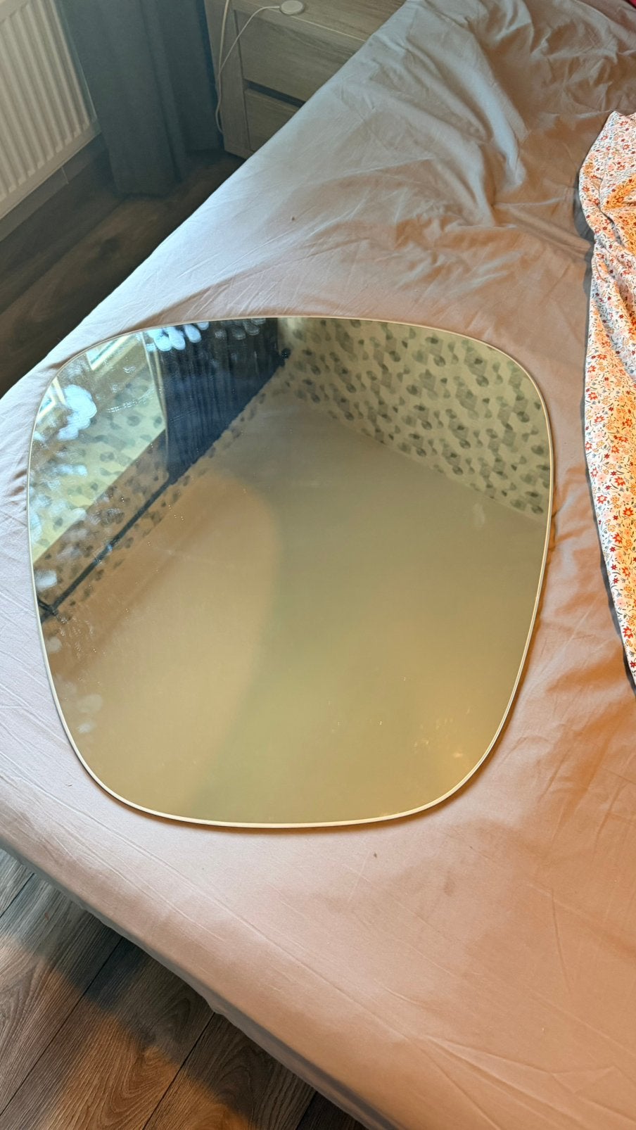 Vintage Duro spiegel – Made in Belgium – 86  63 cm, Enlèvement