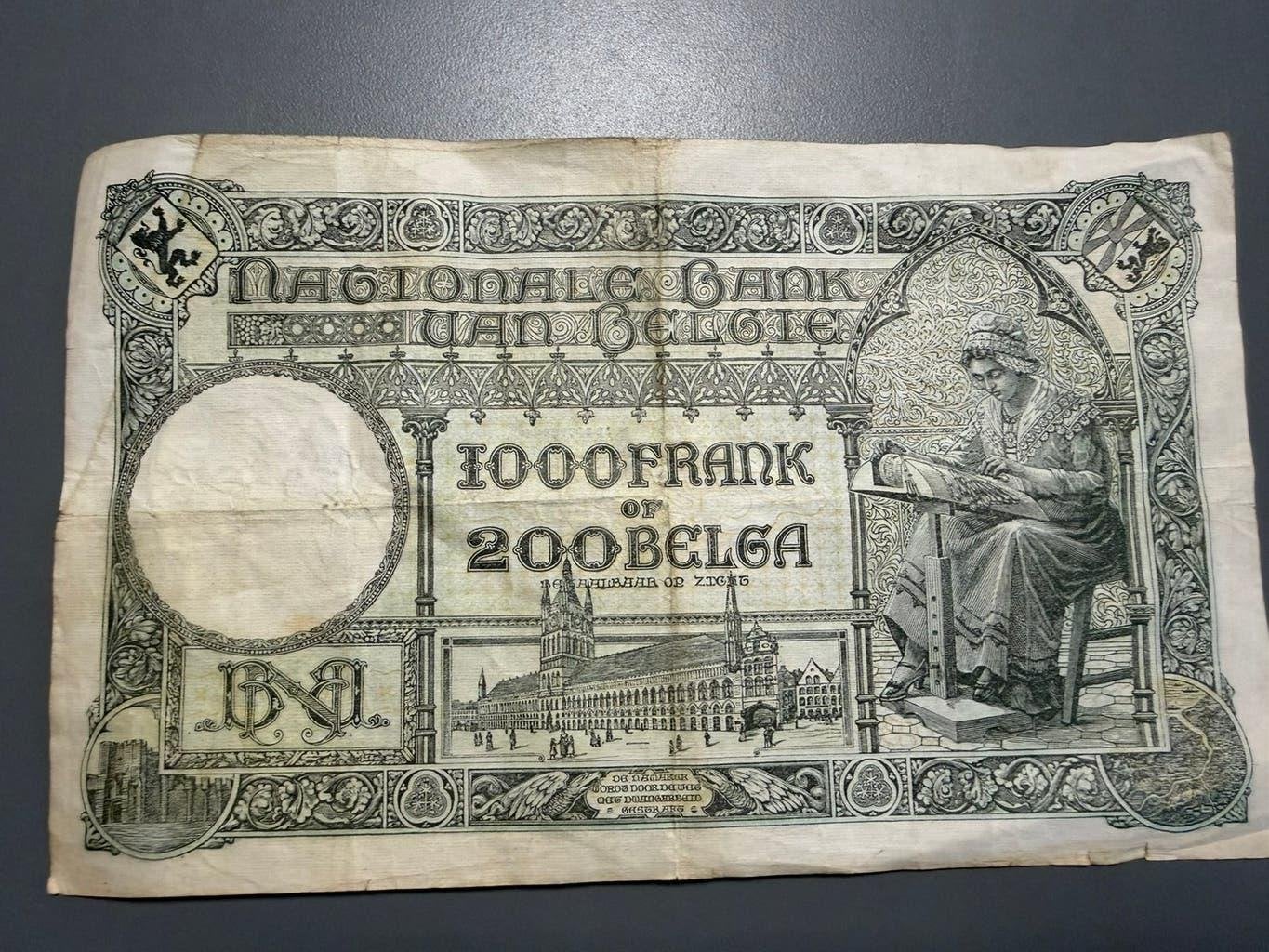 Anciens billet de banque  B elge, Enlèvement ou Envoi, Billets de banque