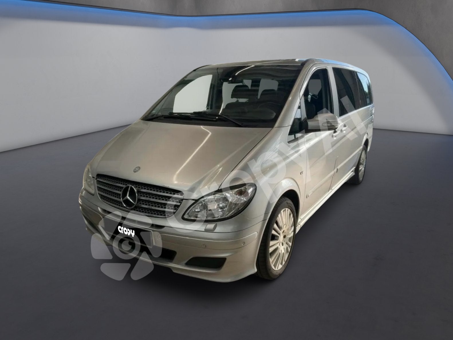 Mercedes Viano 3.0 CDI V6 / X-Clusive / AMG  / 8 plaatsen /, Automaat, Monovolume, Parkeersensor, Zwart