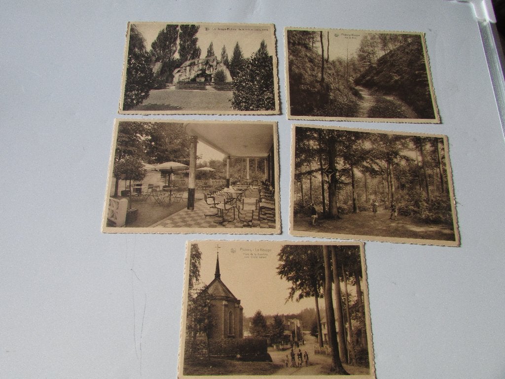 LA hOUPPE - FLOBECQ ; 5 POSTKAARTEN, Ophalen of Verzenden, 1960 tot 1980, Ongelopen, Oost-Vlaanderen