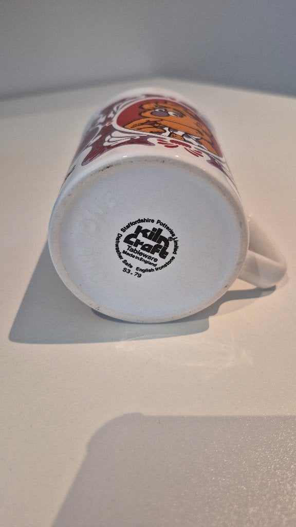 Vintage Muppet Show mokken – Kiln Craft 1978/79 – set van 4, Mug, Vintage, Comme neuf, Céramique