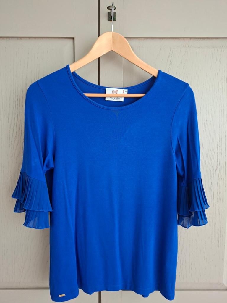 T.shirt Thelma& Louise Maat Medium., Kleding | Dames, T-shirts, Maat 38/40 (M), Blauw, Ophalen of Verzenden, Zo goed als nieuw