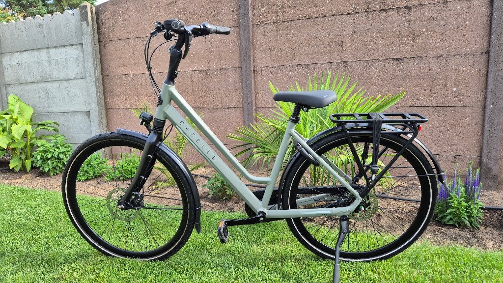Gazelle Chamonix C8 (Demomodeltje) - Kleigroen, Fietsen en Brommers, Ophalen, 47 tot 50 cm, Zo goed als nieuw, Schijfrem