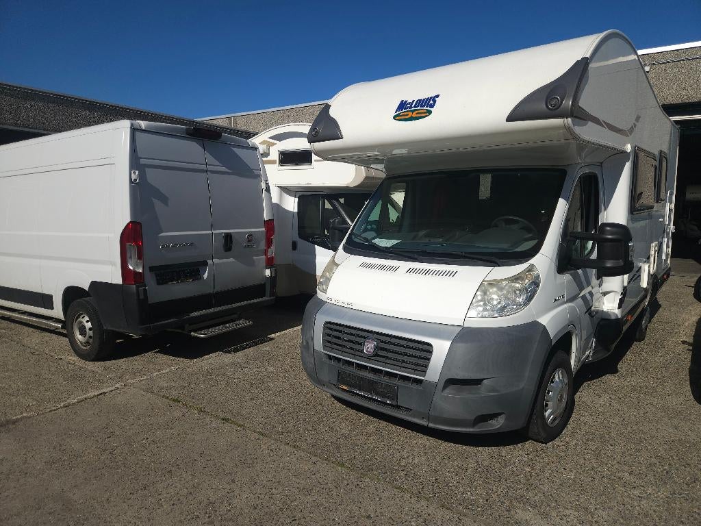 McLouis M700 — 2011 — 81 000 km — Ducato 2.3 — Grand garage, Caravanes & Camping, Camping-cars, Entreprise, Fiat, Boîte manuelle