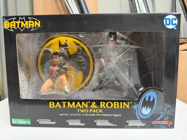 Kotobukiya Batman & Robin ARTFX+ All-Star 1/10 SV174, Verzamelen, Ophalen, Nieuw, Fantasy