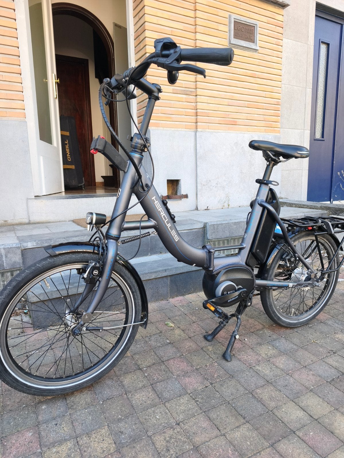 vélo électrique pliable hercules fold, Vélos & Vélomoteurs, Autres marques, Vitesses, Comme neuf, Enlèvement