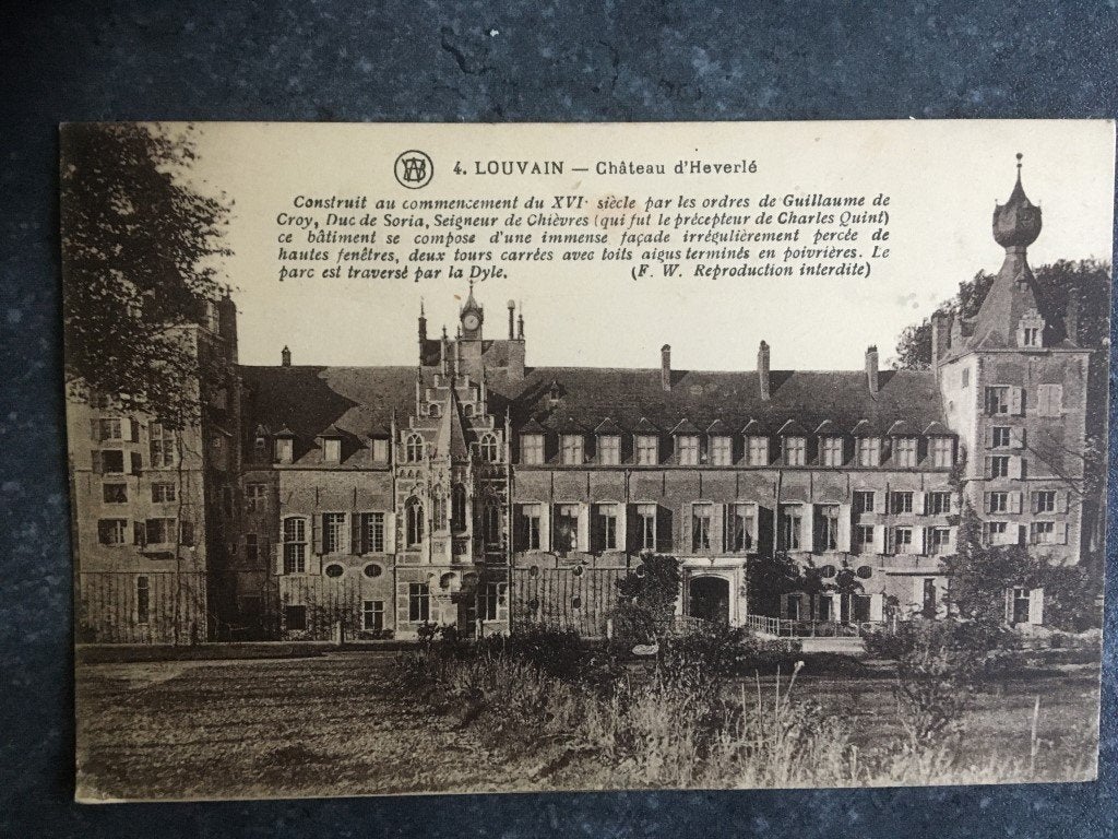 carte postale Leuven - Château d'Heverlee, Enlèvement ou Envoi, Brabant Flamand