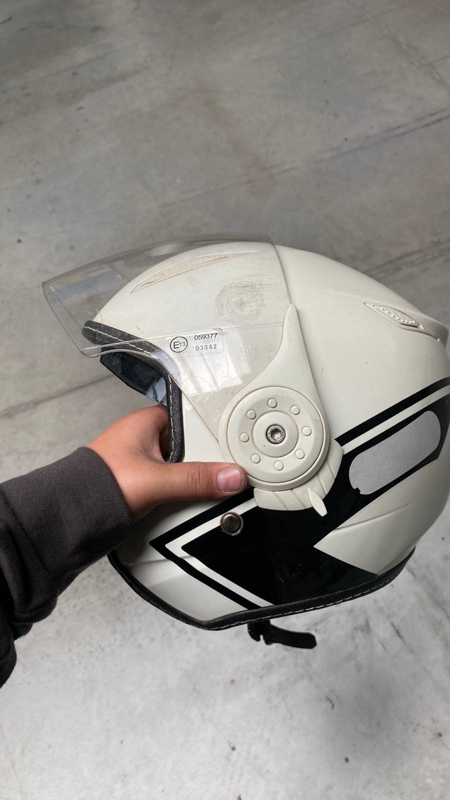 TNT helm, Fietsen en Brommers, Ophalen, Gebruikt, Extra large of groter