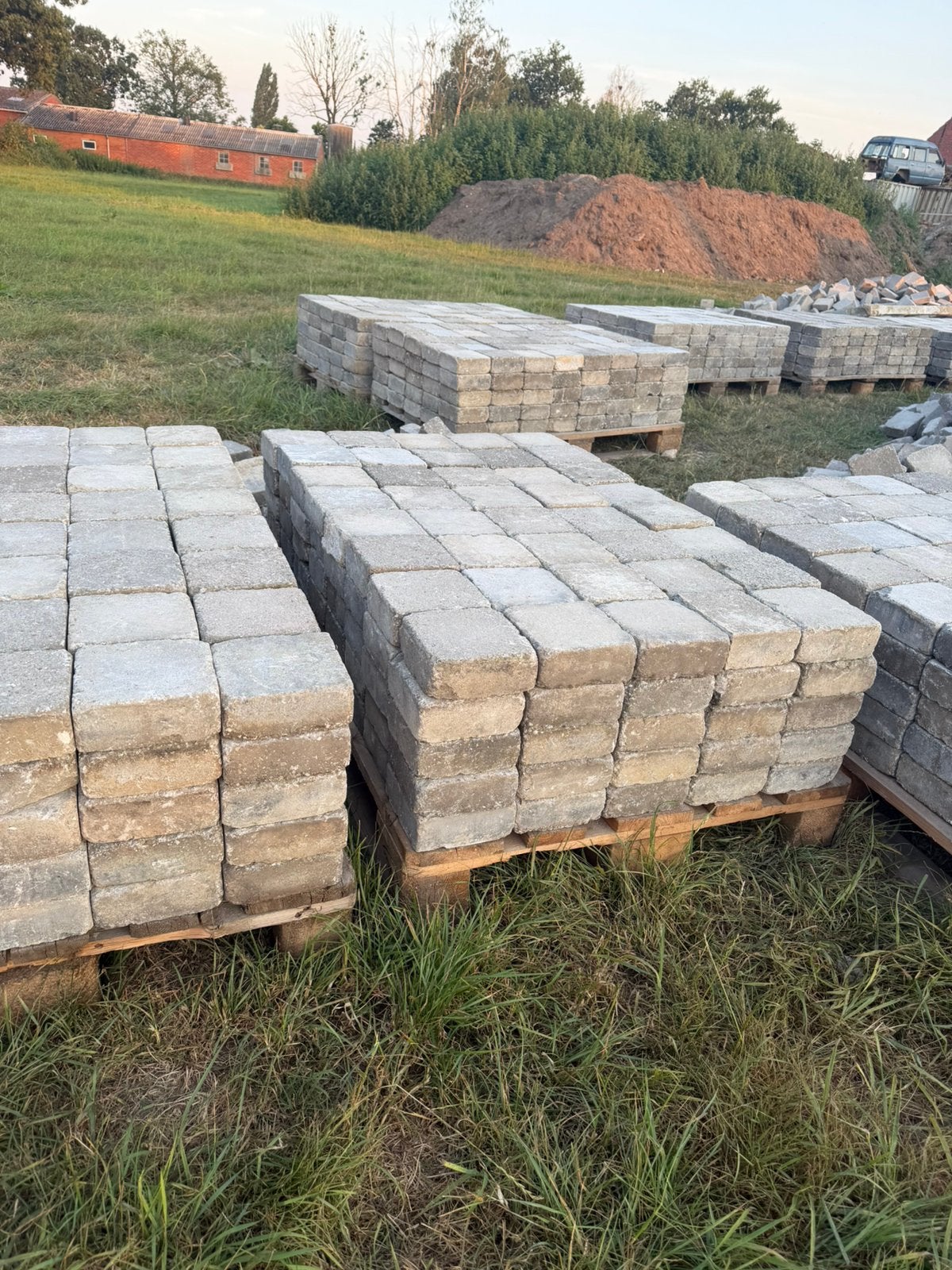 Klinkers 15x15x6, Jardin & Terrasse, Pavé & Dalles, Enlèvement, Comme neuf, Briques