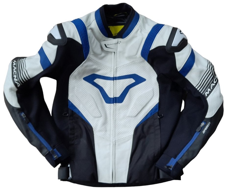 Veste de moto de sport Macna Ripper pour homme - M (= EU50), Motos, Vêtements | Vêtements de moto, Manteau | cuir, Hommes, Seconde main