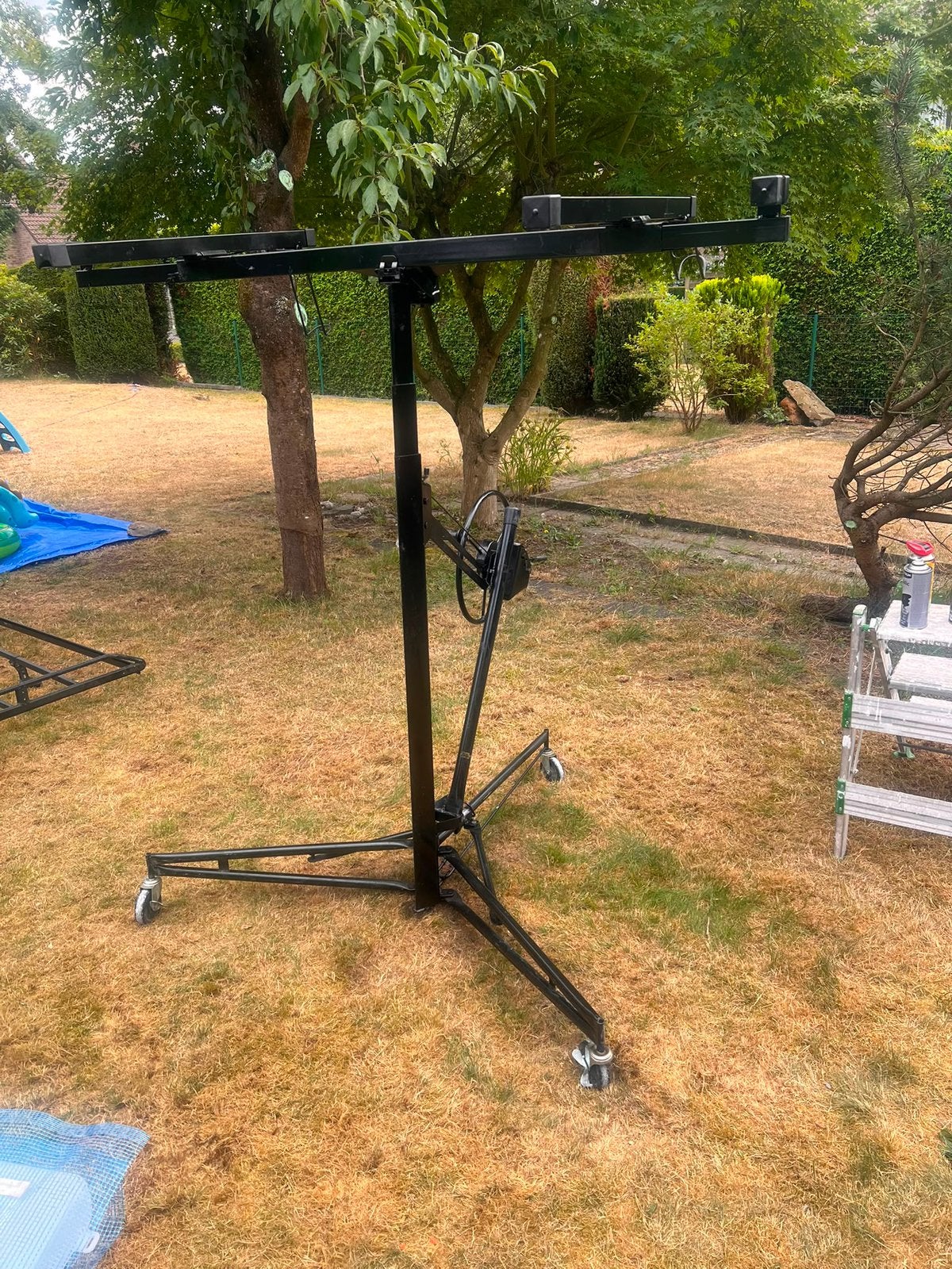Glaslift op wielen, Doe-het-zelf en Bouw, Ladders en Trappen, Ophalen, Gebruikt