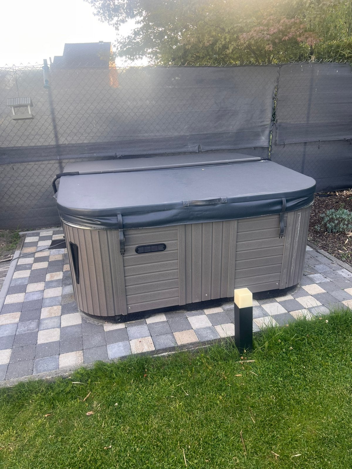 Jacuzzi GeckoIN.K600, Tuin en Terras, Bubbelbaden en Hottubs, Gebruikt, Vast, Afdekzeil, Filter, Ophalen