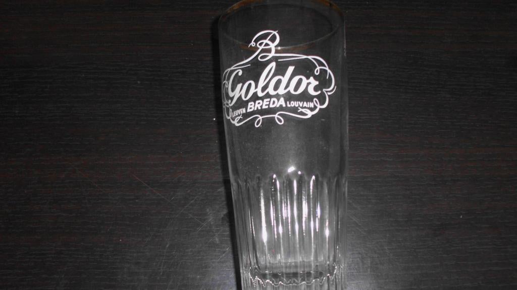 Lot 4 oude bierglazen, Ophalen of Verzenden, Zo goed als nieuw