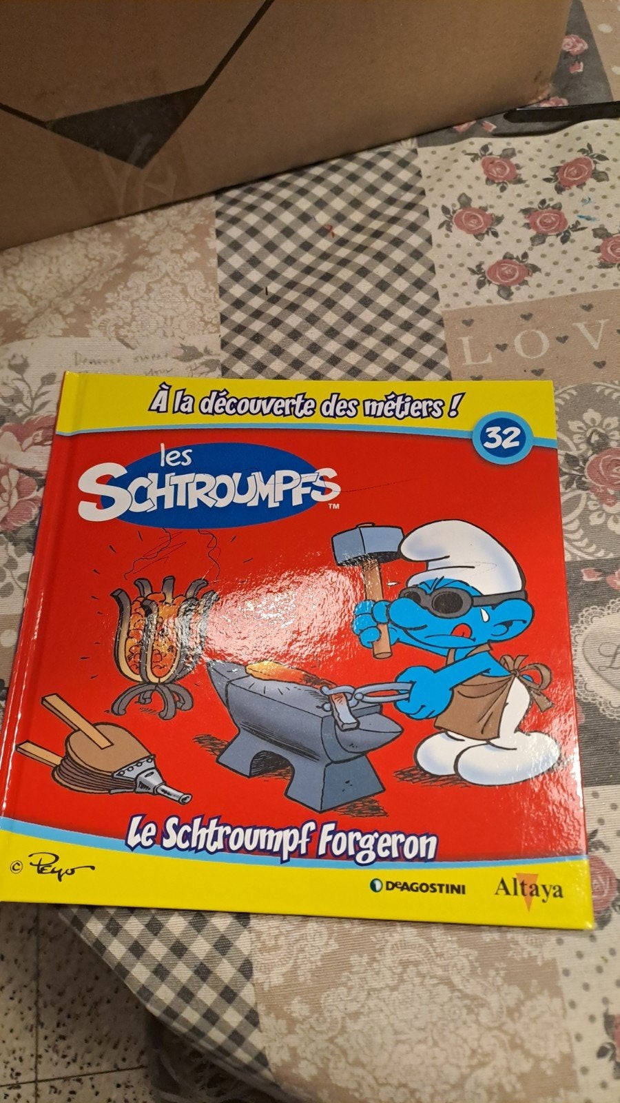 Collection complète livres "Les métiers des Schtroumpfs", Livres